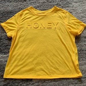 Yellow honey T shirt size Medium